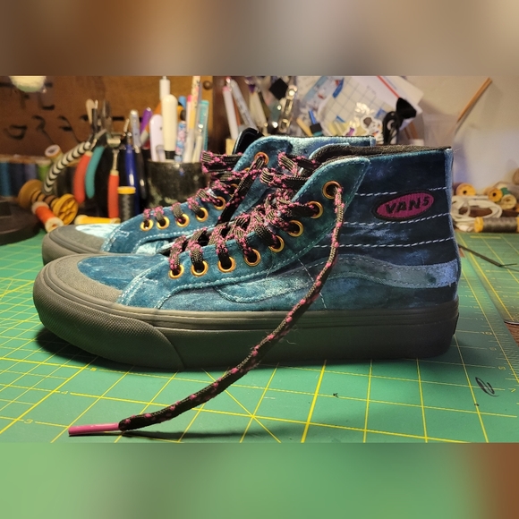 VANS X Current X Knost Sk8-Hi 138 Deacon VR3 SF Womens size 7.5/Boys size 6 - Picture 2 of 8